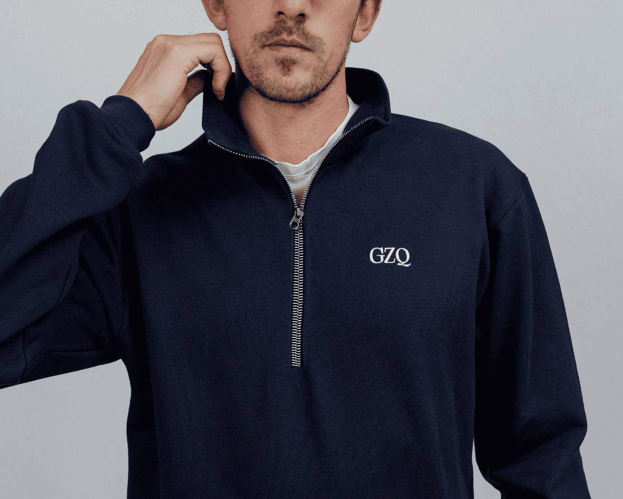 Half-zip