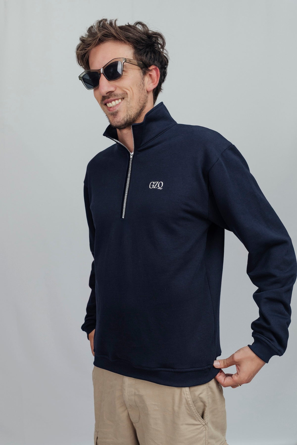 Half-zip