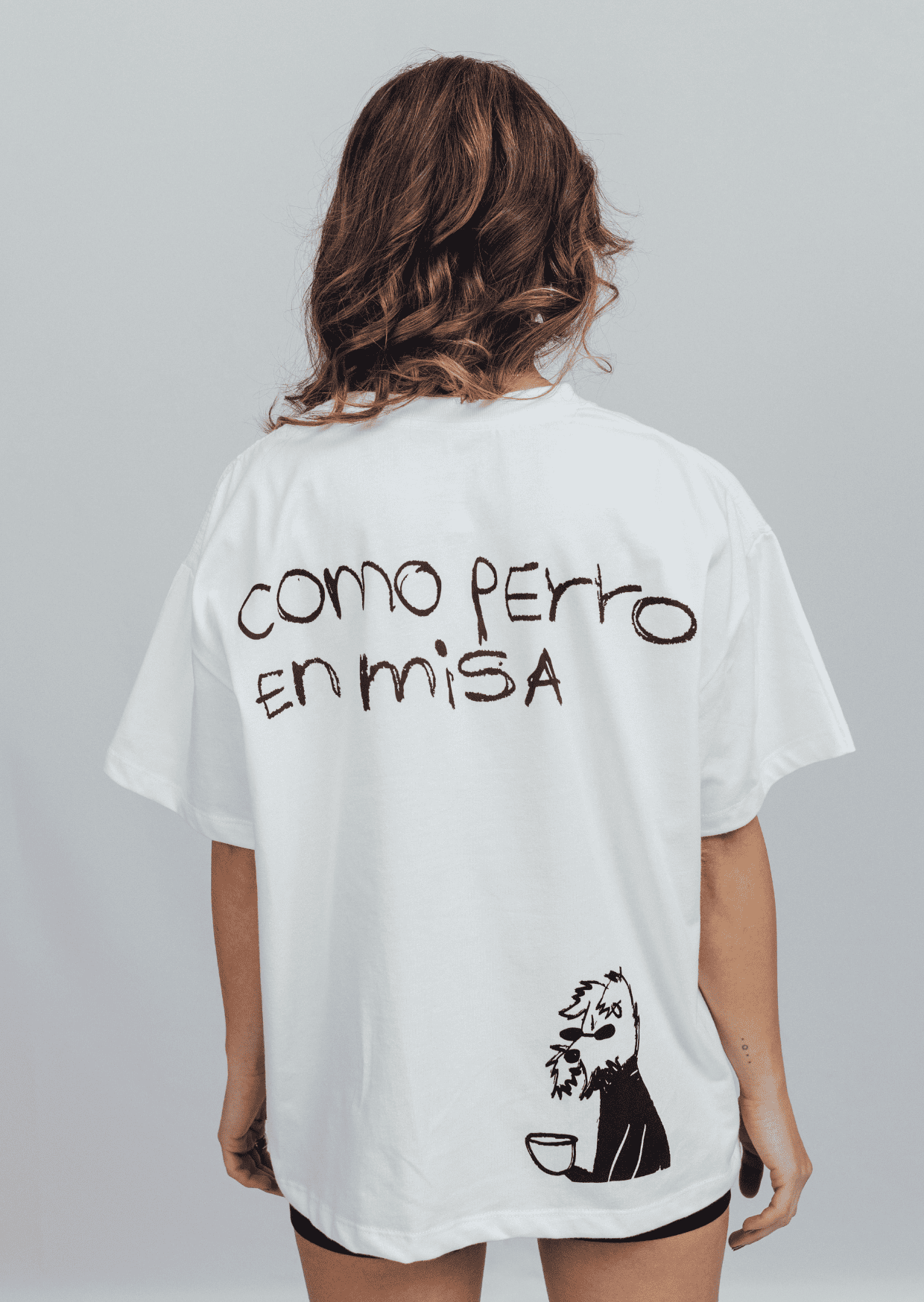 T-shirts Como perro en misa
