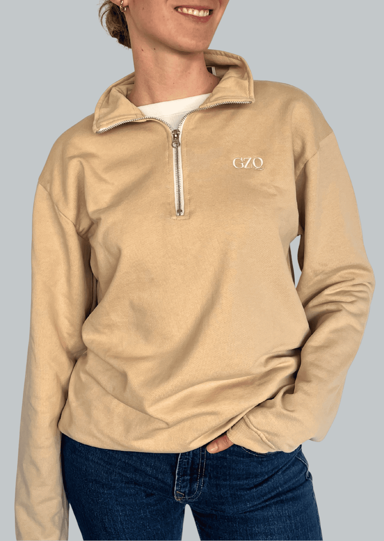 Half-zip + Tank top Gato