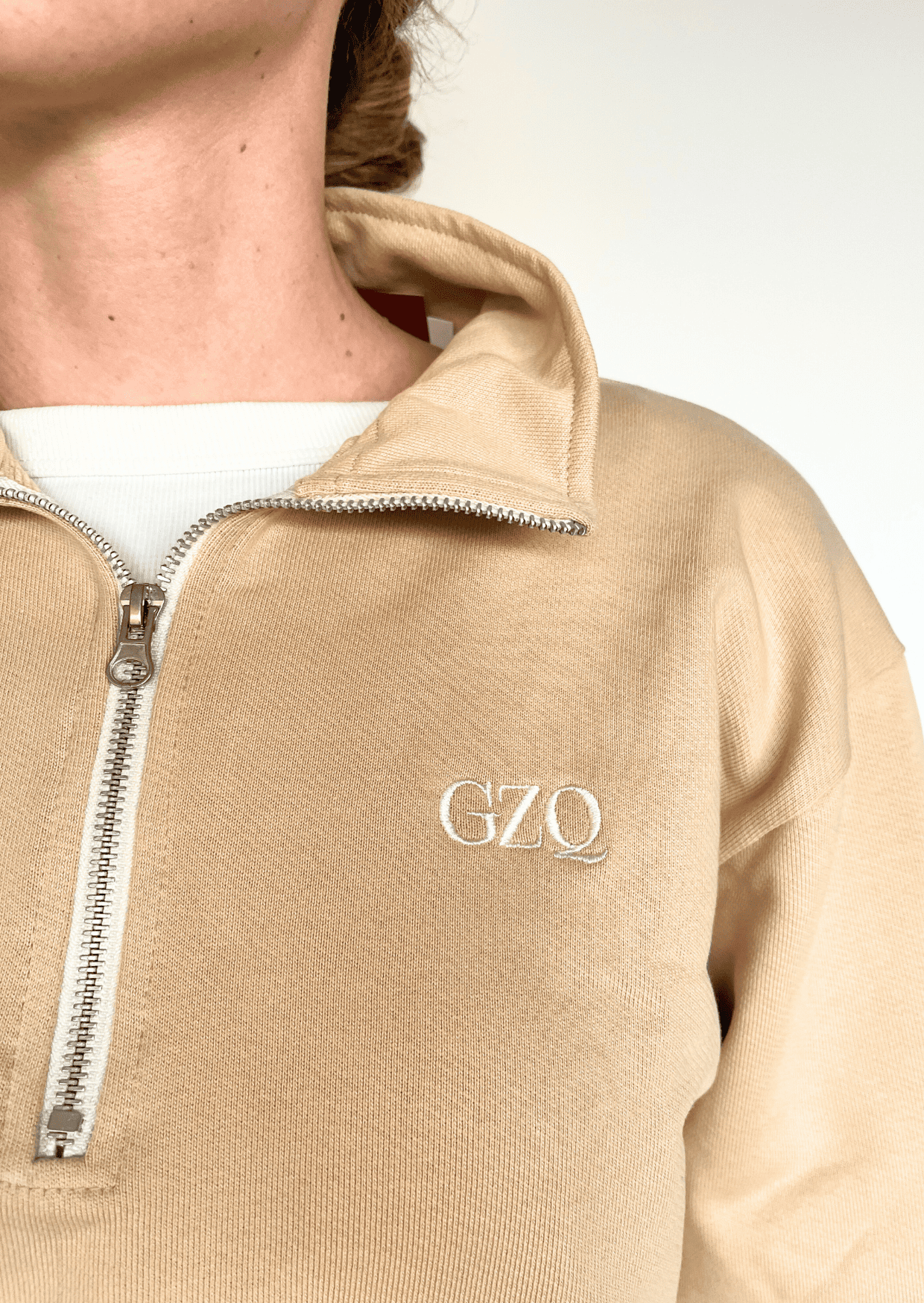 Half-zip + Tank top Gato